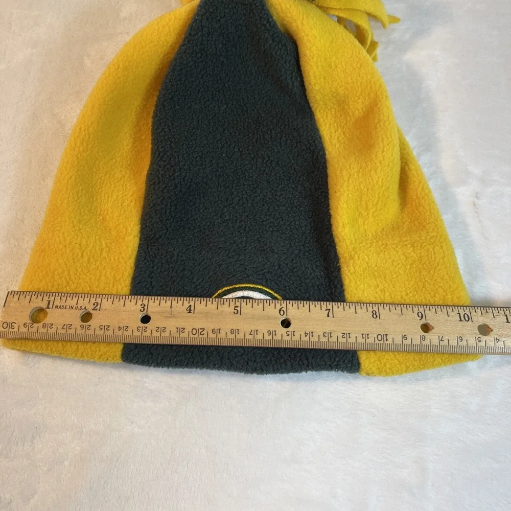 Vintage Green Bay Packers Game Day Fleece‎ Tassel Jester Hat One Size